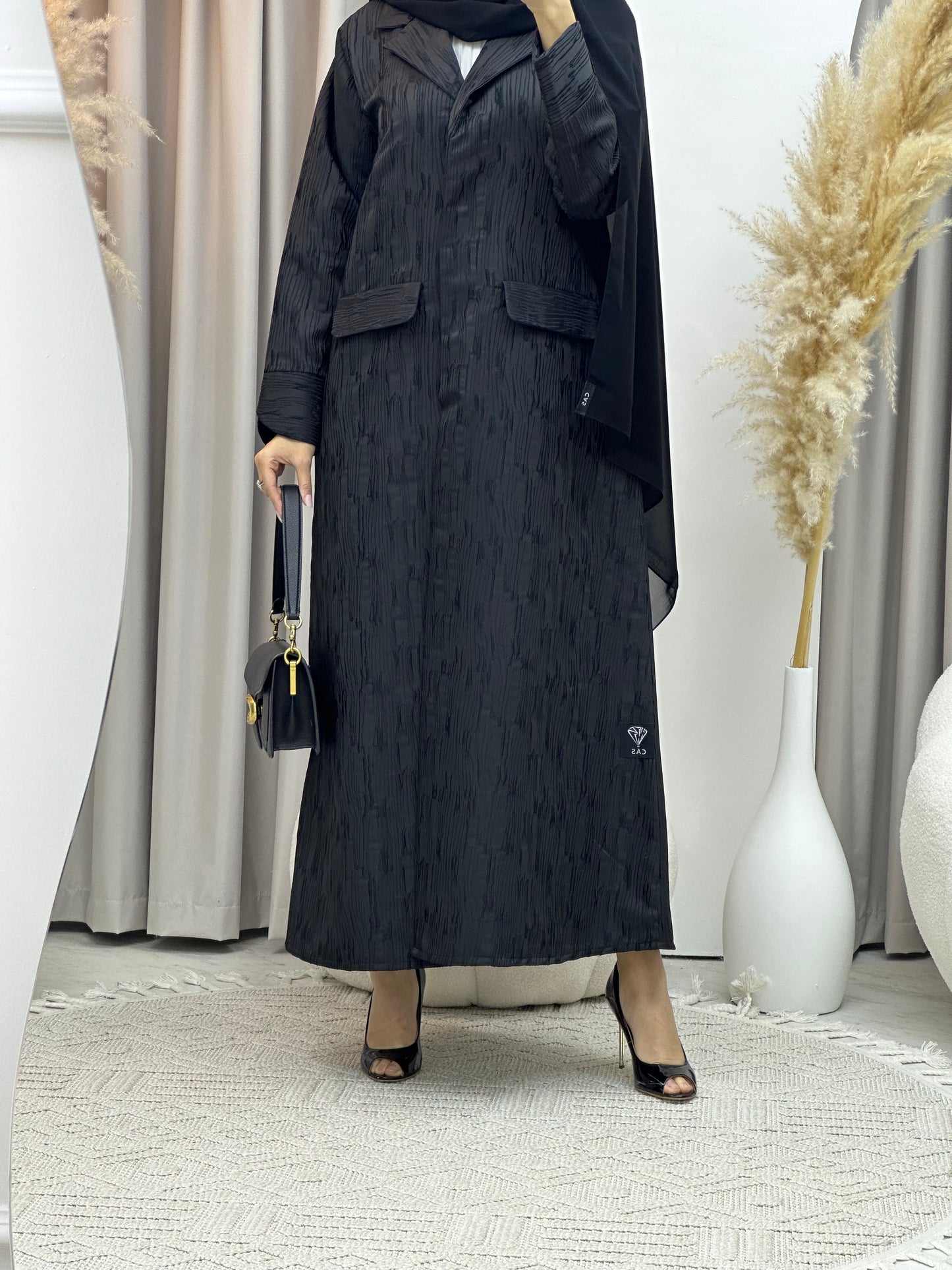 C Ramadan Black Eid Abaya 85