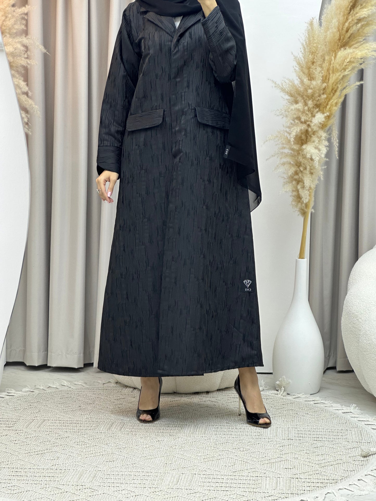 C Ramadan Black Eid Abaya 85