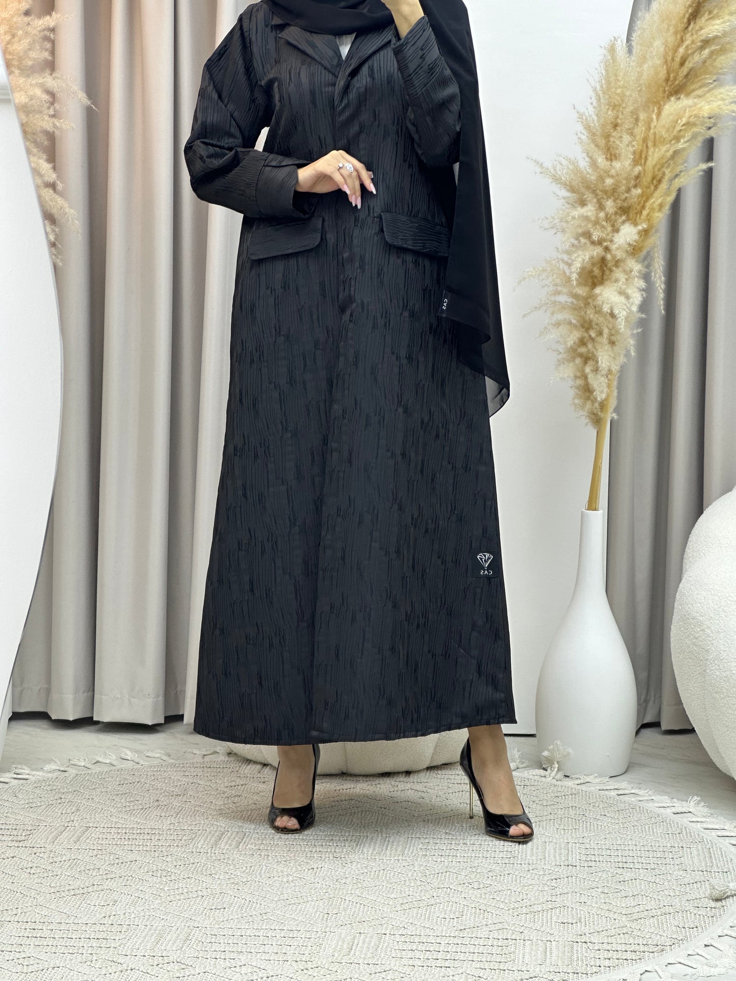 C Ramadan Black Eid Abaya 85