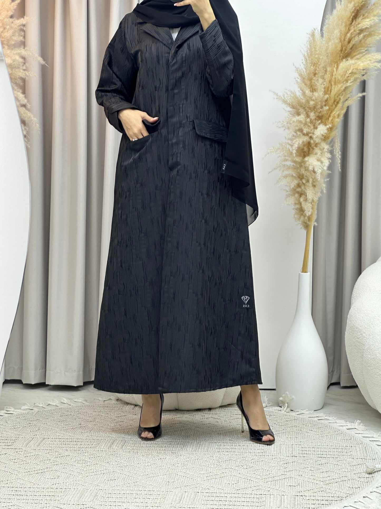 C Ramadan Black Eid Abaya 85