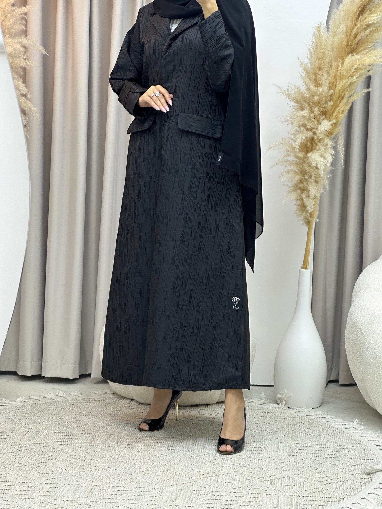 C Ramadan Black Eid Abaya 85