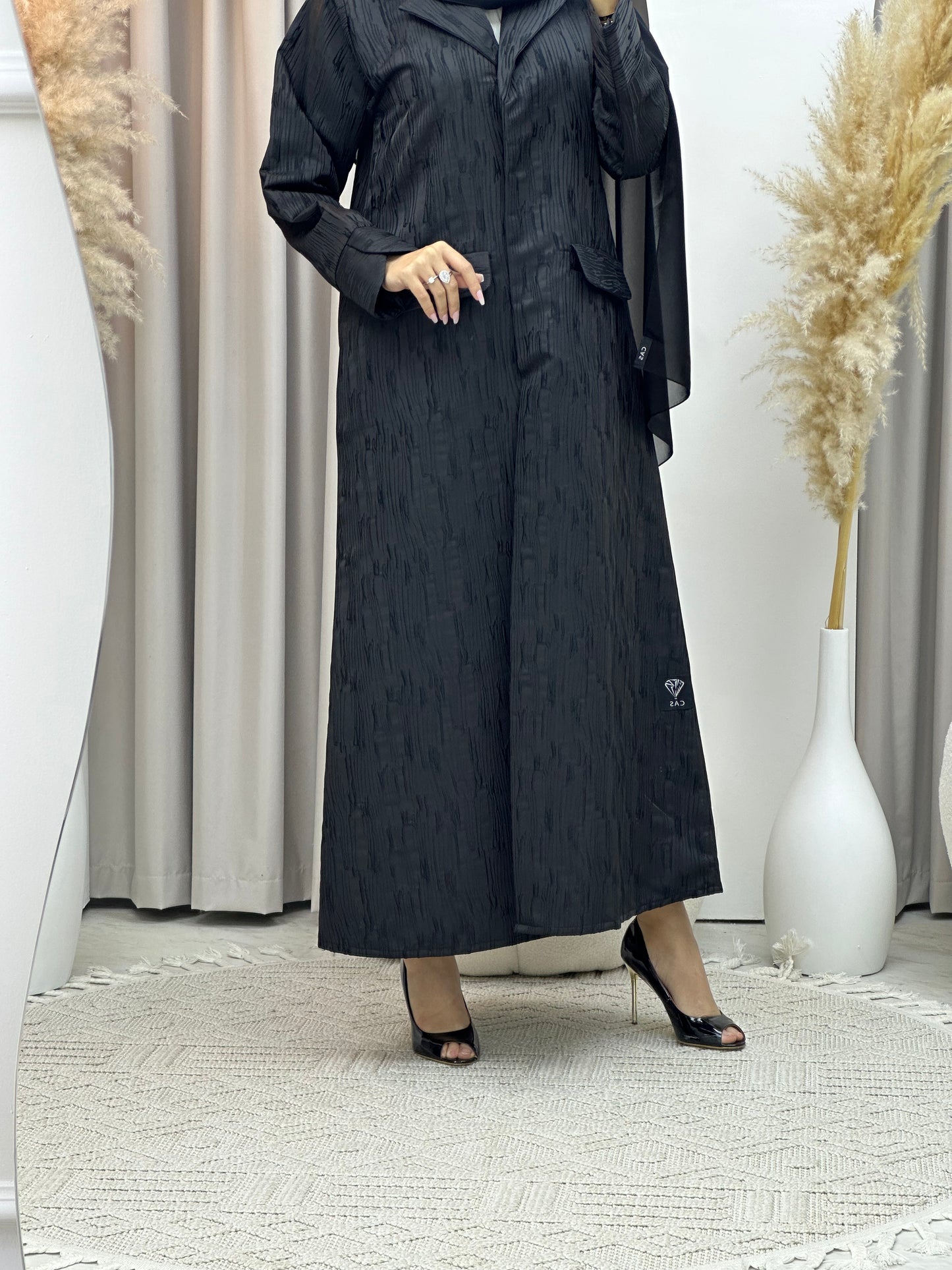 C Ramadan Black Eid Abaya 85