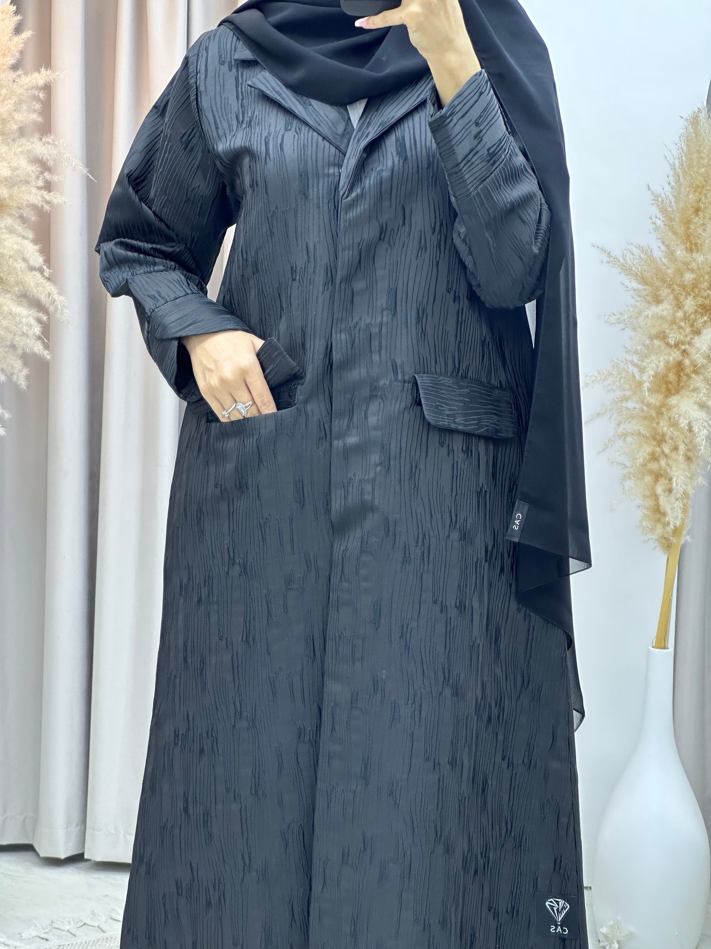 C Ramadan Black Eid Abaya 85