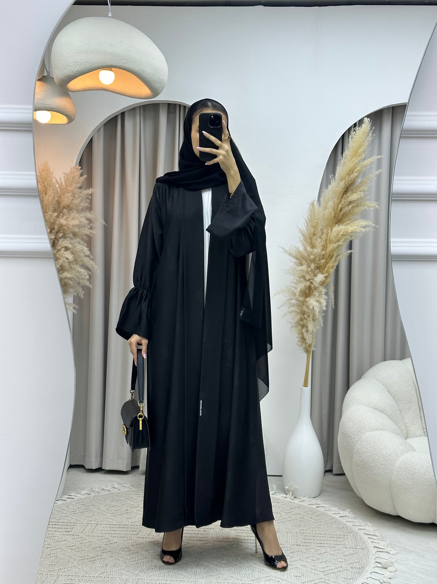 C Ramadan Black Eid Abaya 86