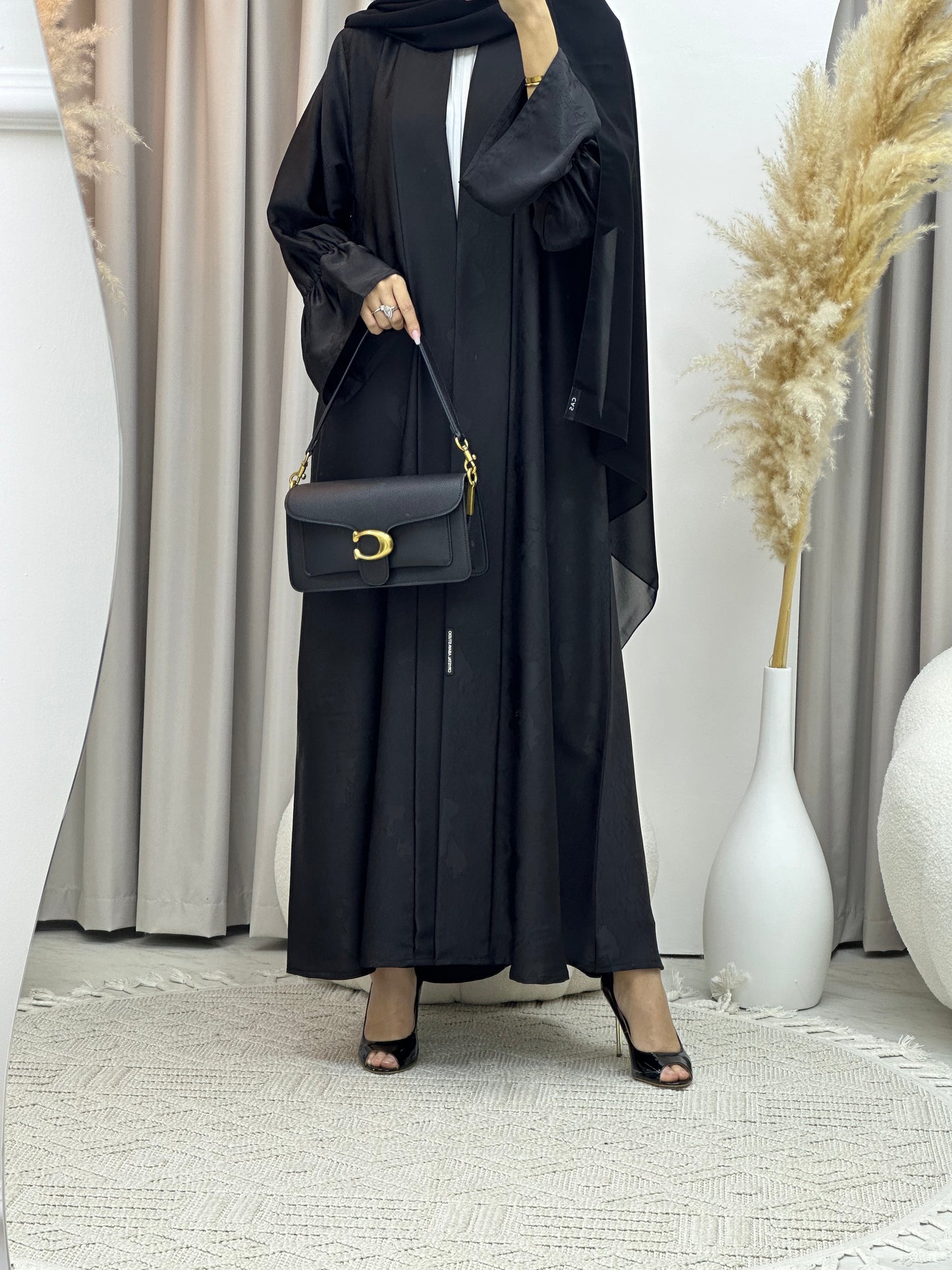 C Ramadan Black Eid Abaya 86