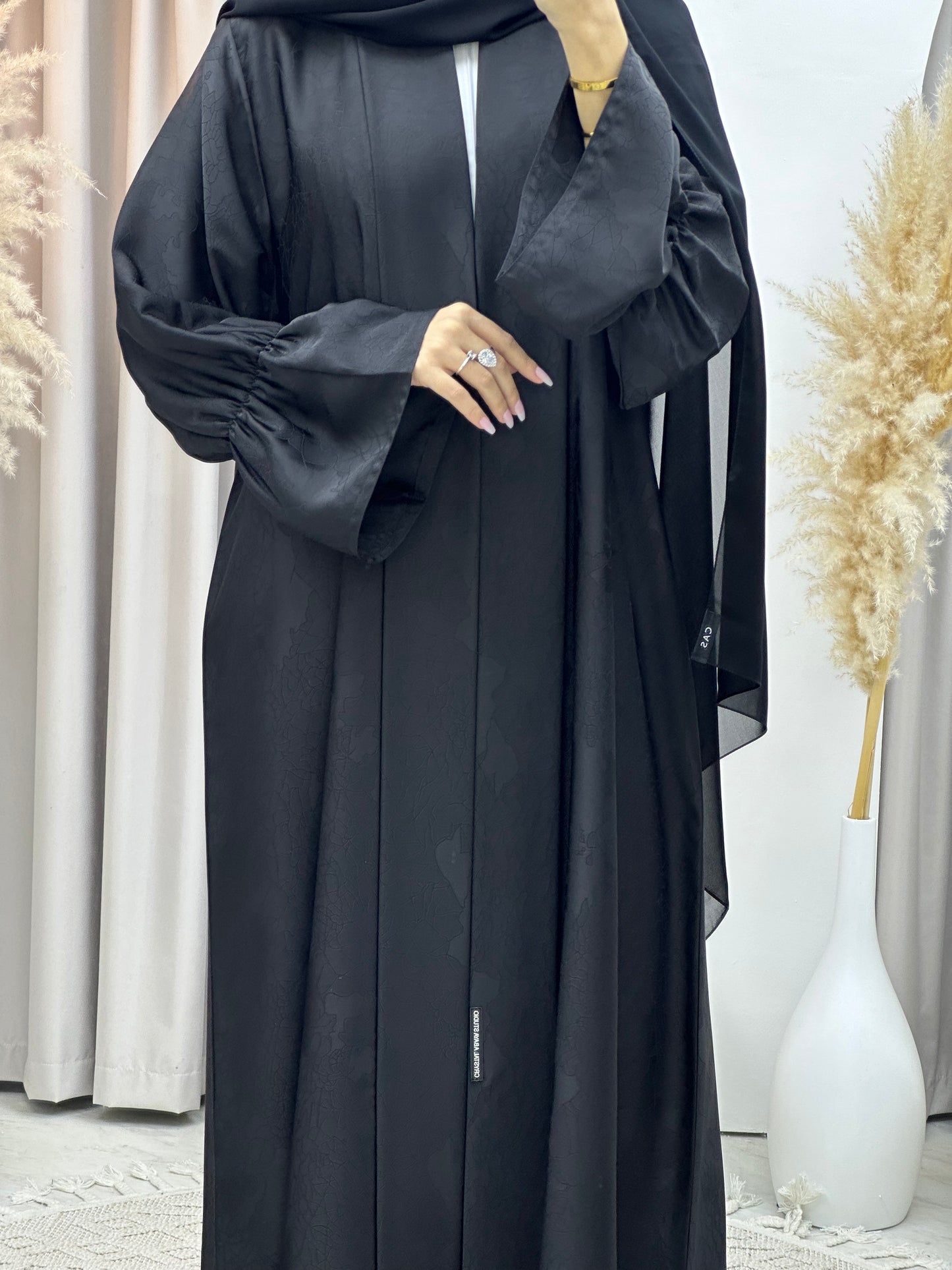 C Ramadan Black Eid Abaya 86