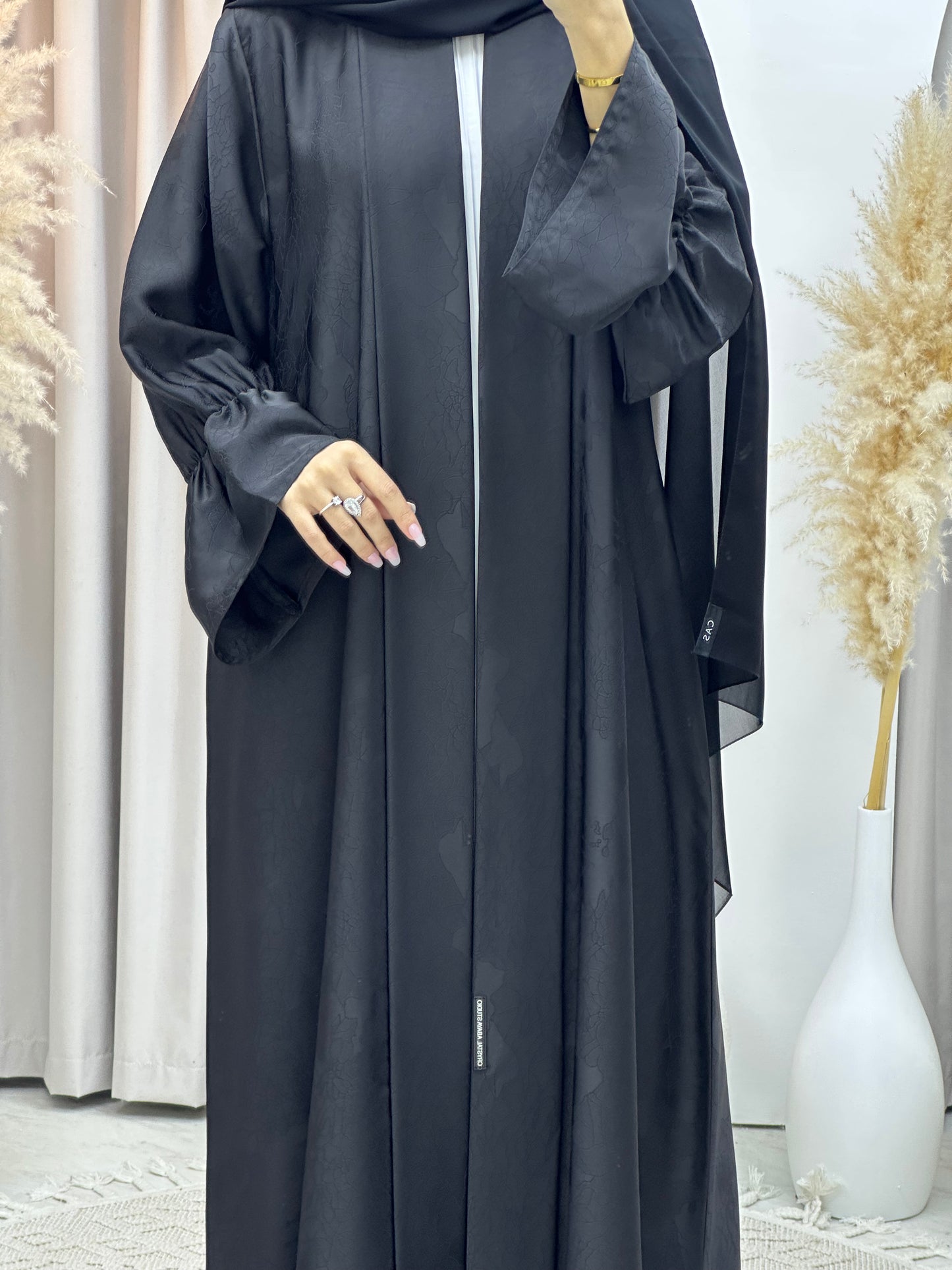 C Ramadan Black Eid Abaya 86