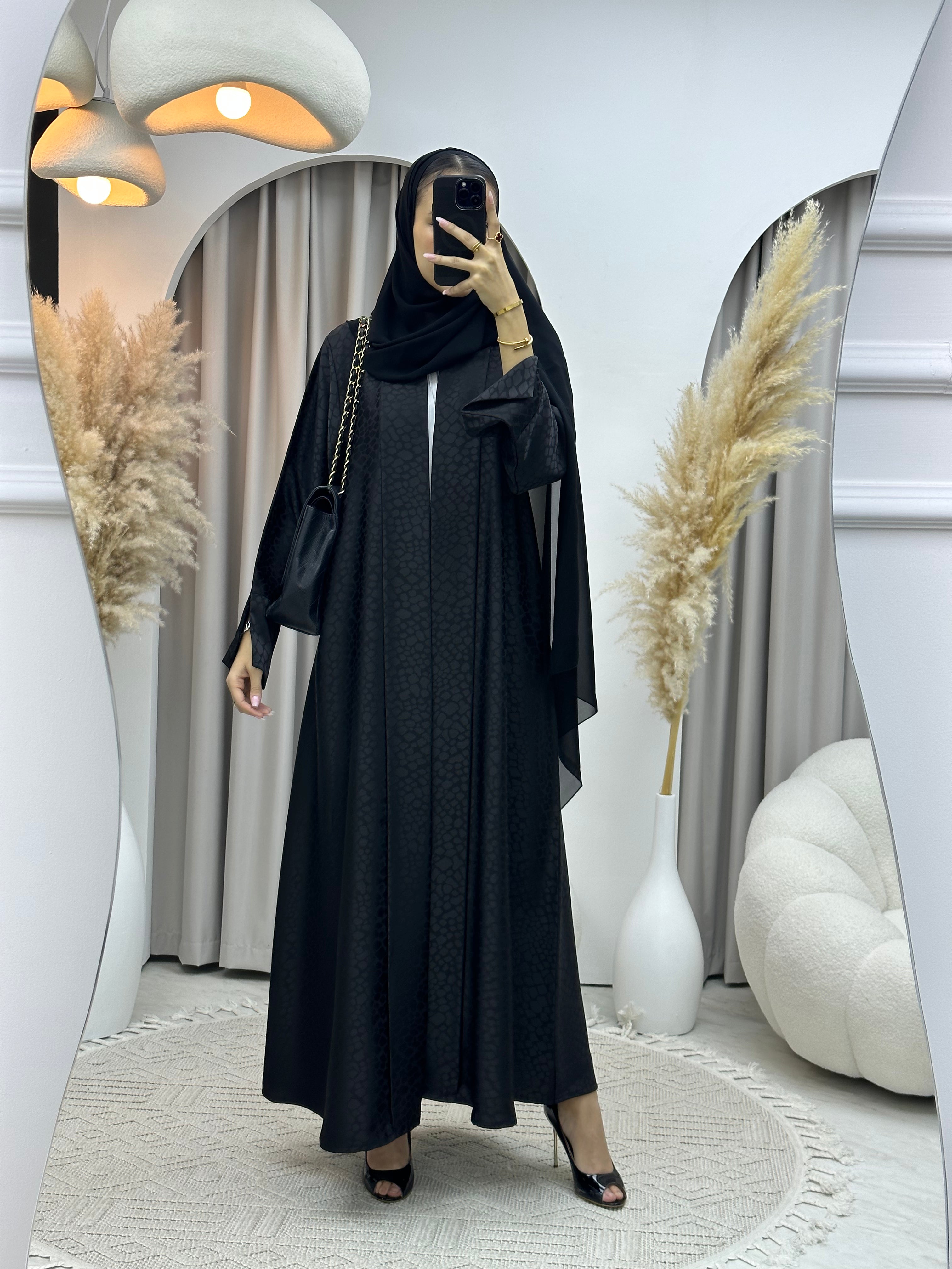 C Ramadan Black Eid Abaya 87