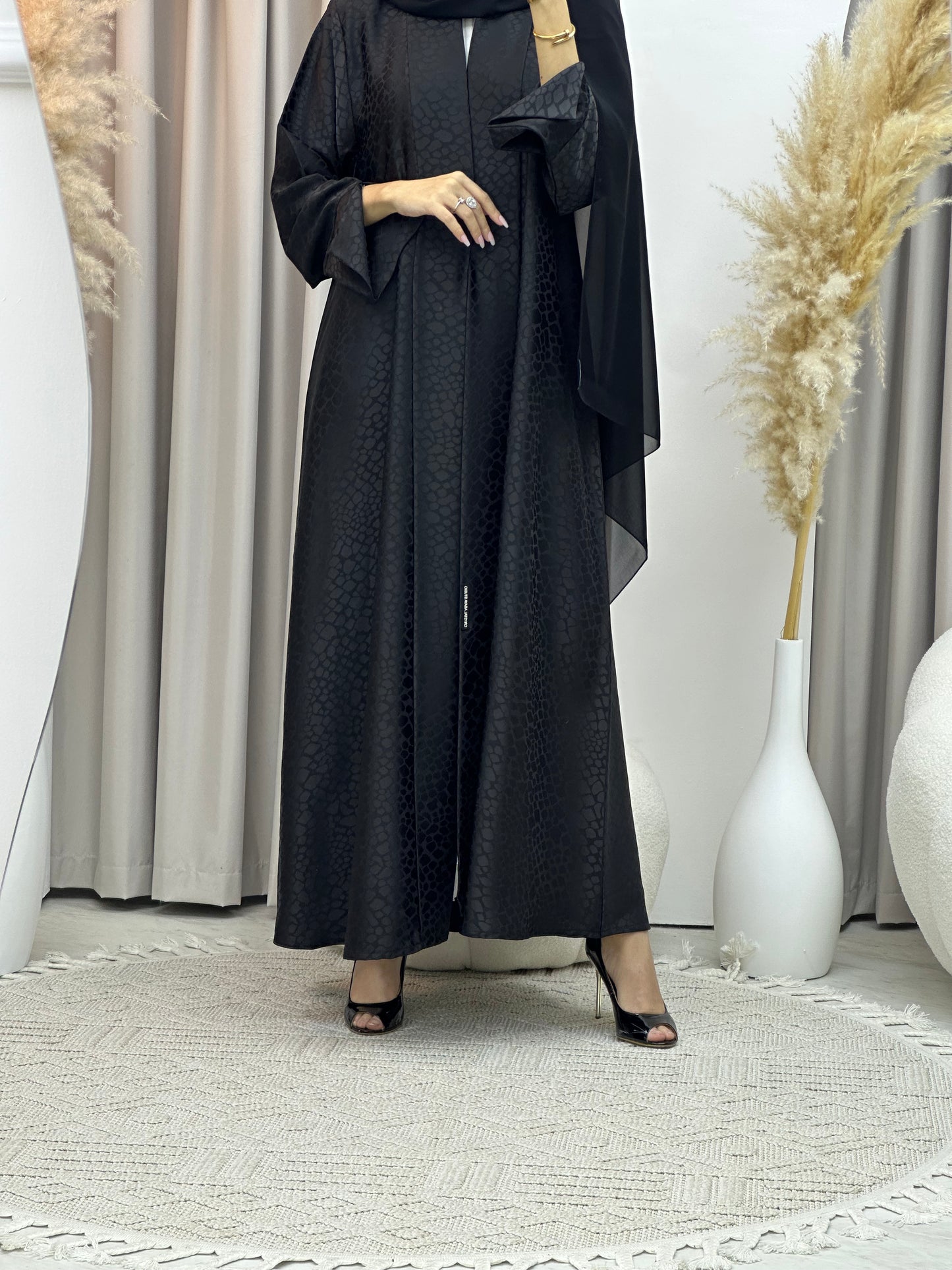 C Ramadan Black Eid Abaya 87