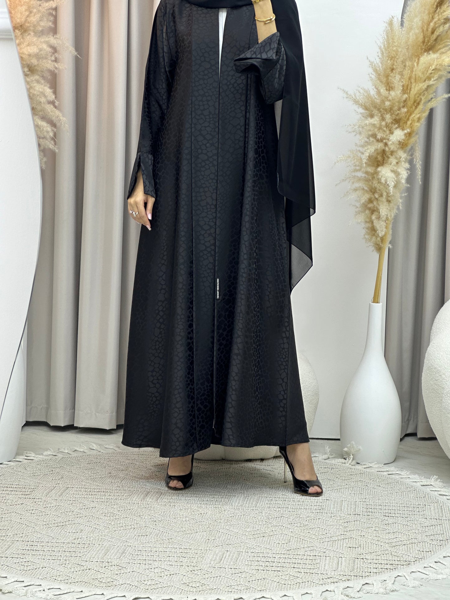 C Ramadan Black Eid Abaya 87