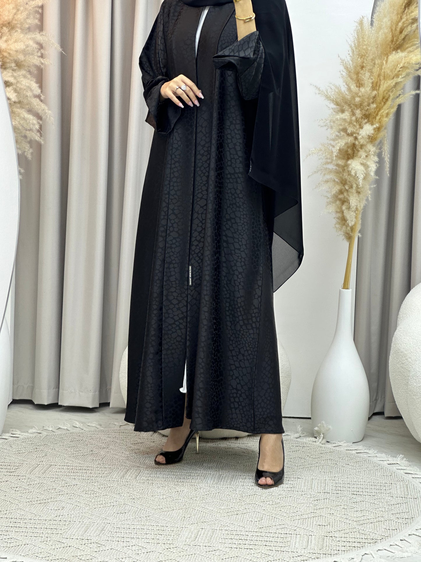 C Ramadan Black Eid Abaya 87