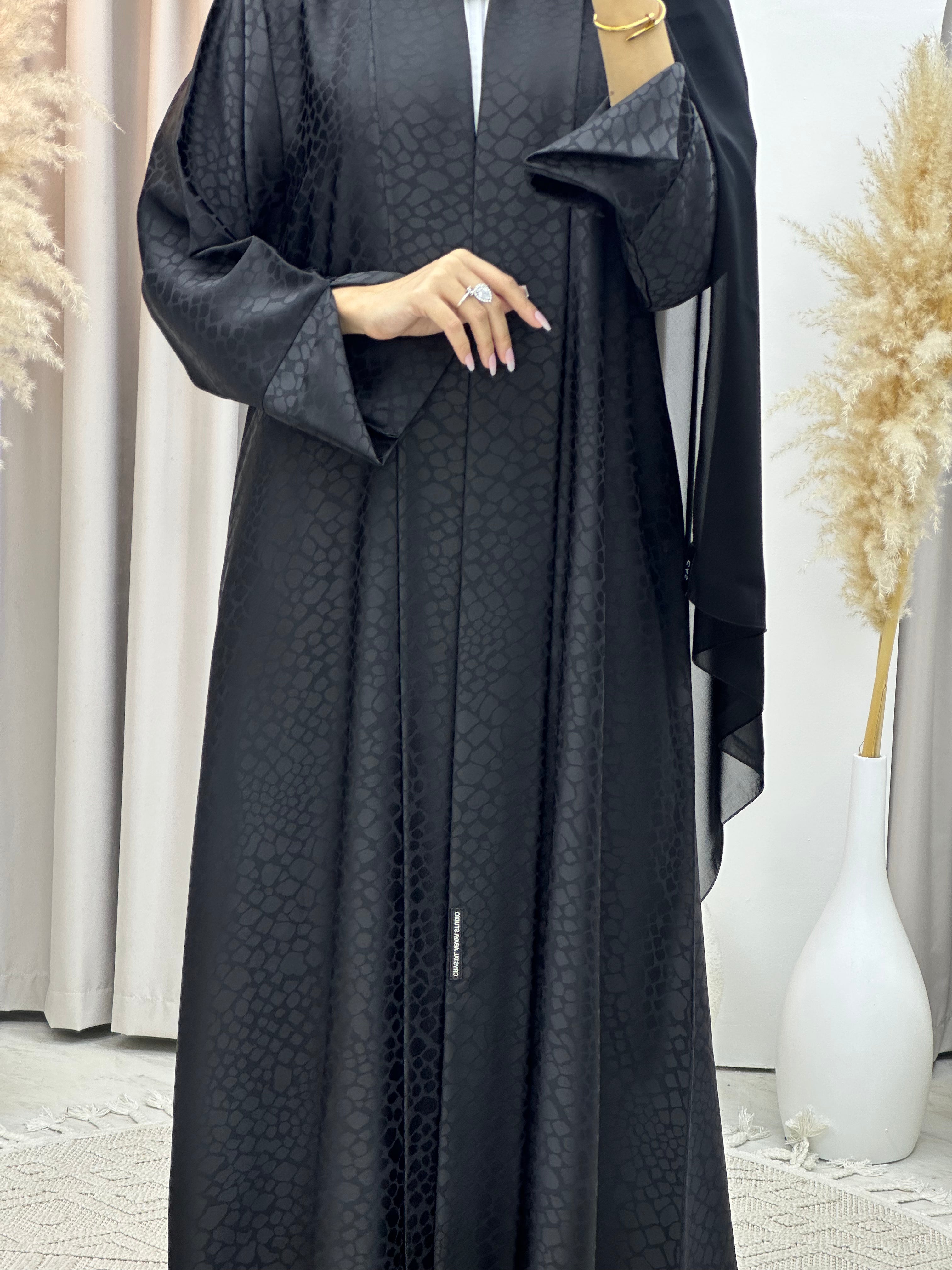 C Ramadan Black Eid Abaya 87