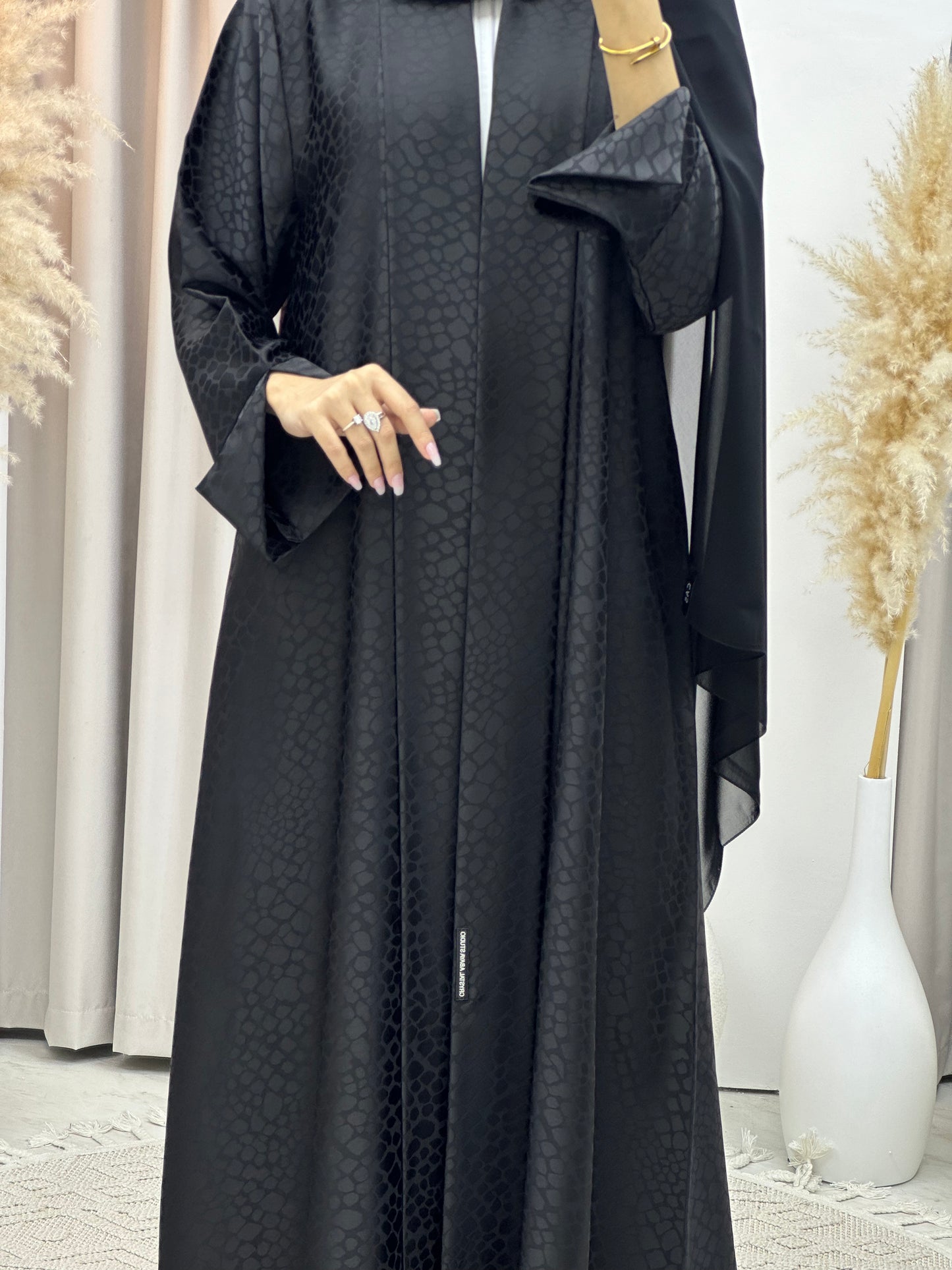 C Ramadan Black Eid Abaya 87