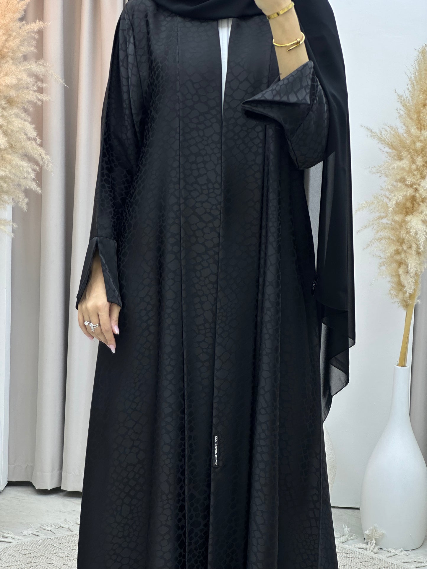 C Ramadan Black Eid Abaya 87