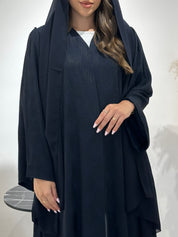 C 1443-01 Dark Blue Abaya