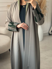 C 0875-03 Pistachio Green Eid Abaya