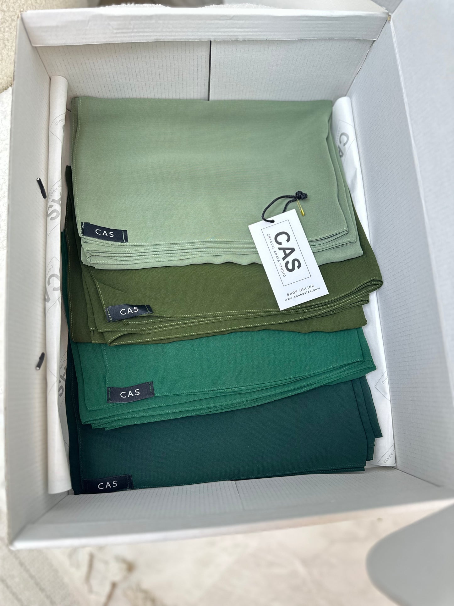 C Dark Green Sheila Box