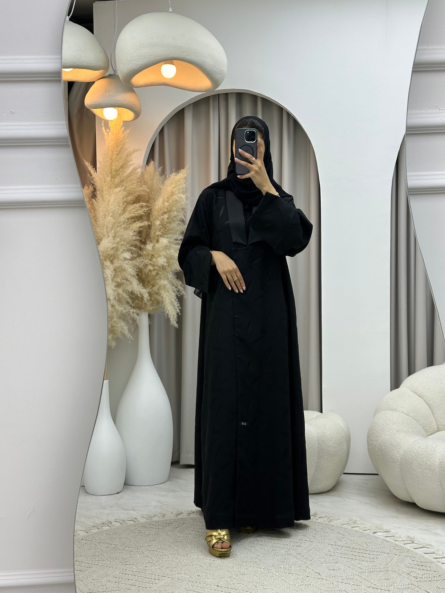 C 0488 Black Abaya