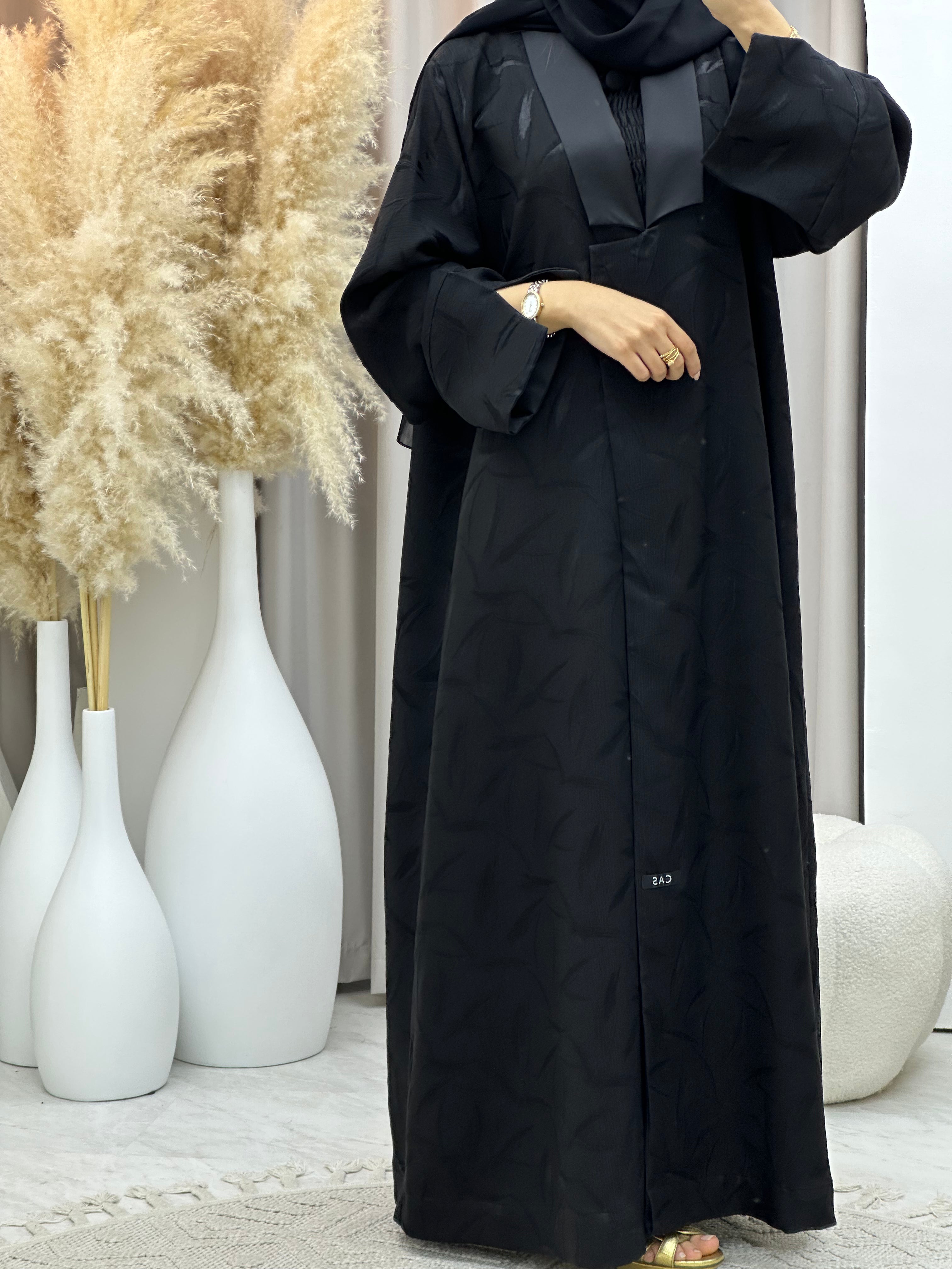 C 0488 Black Abaya
