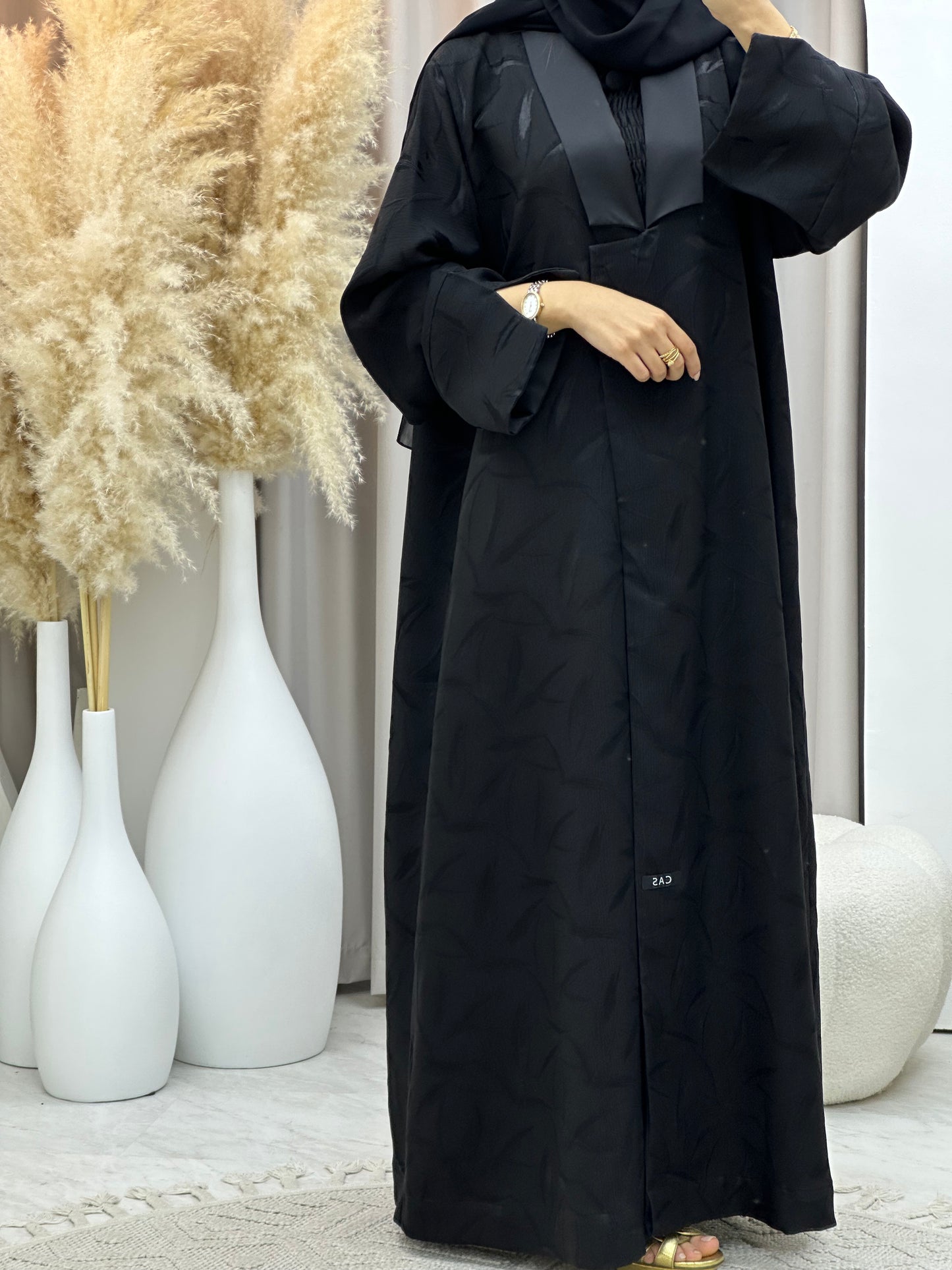 C 0488 Black Abaya