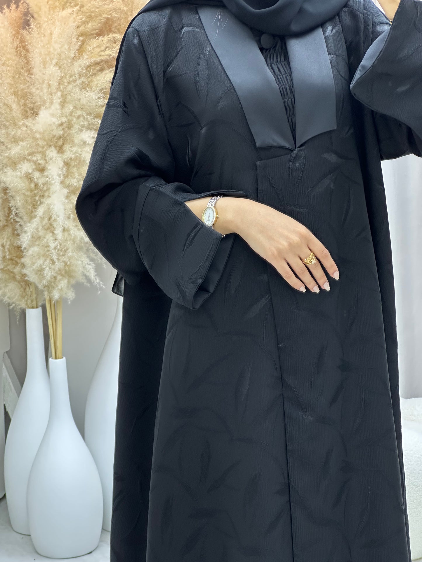 C 0488 Black Abaya