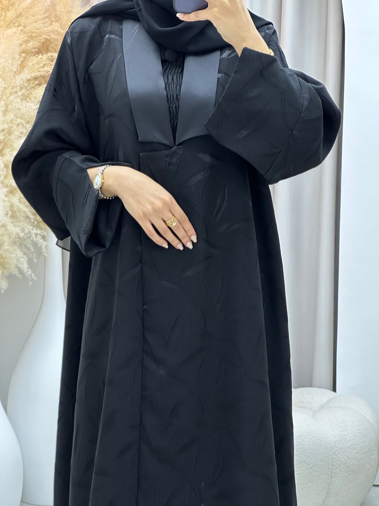 C 0488 Black Abaya