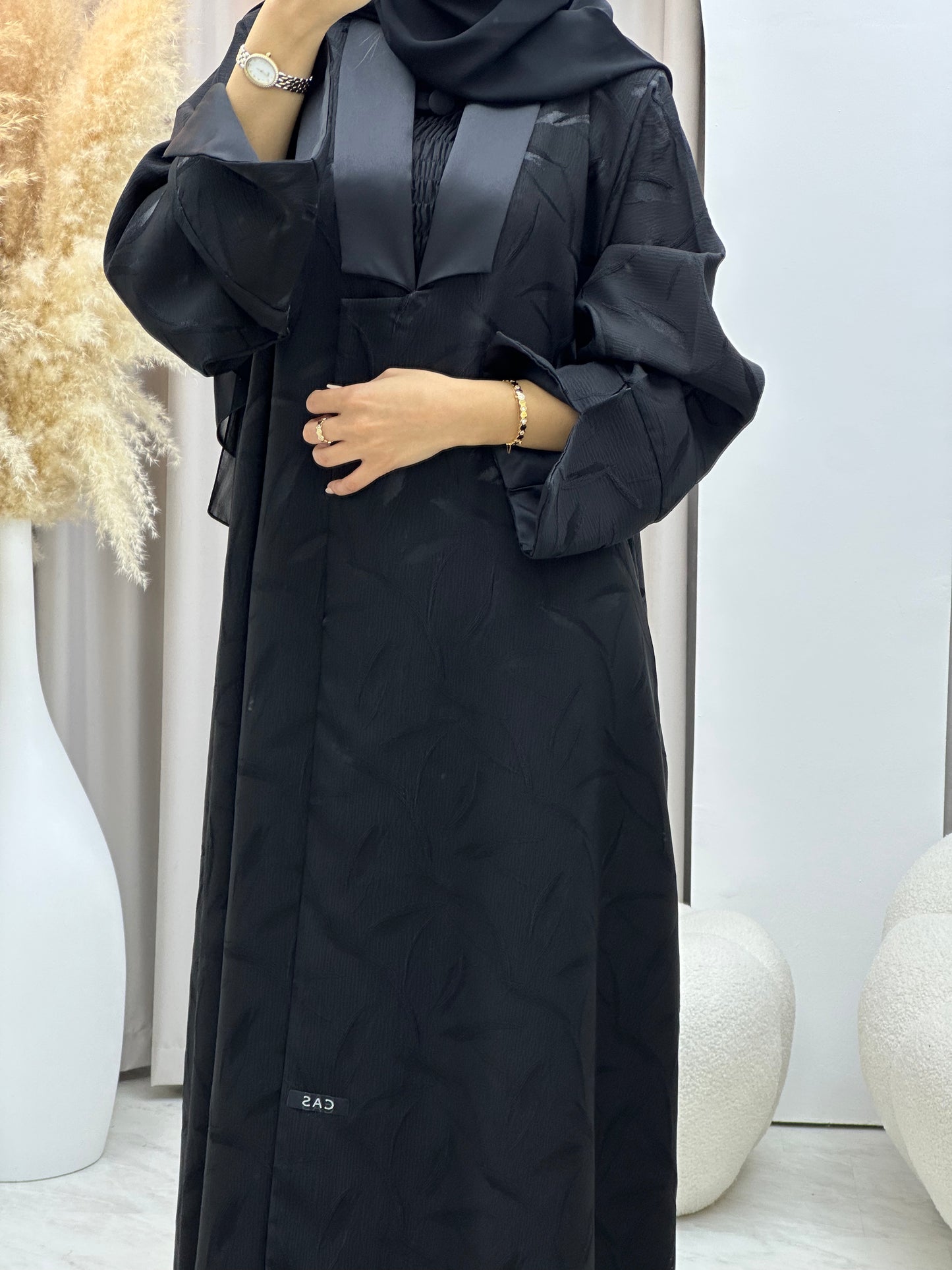 C 0488 Black Abaya