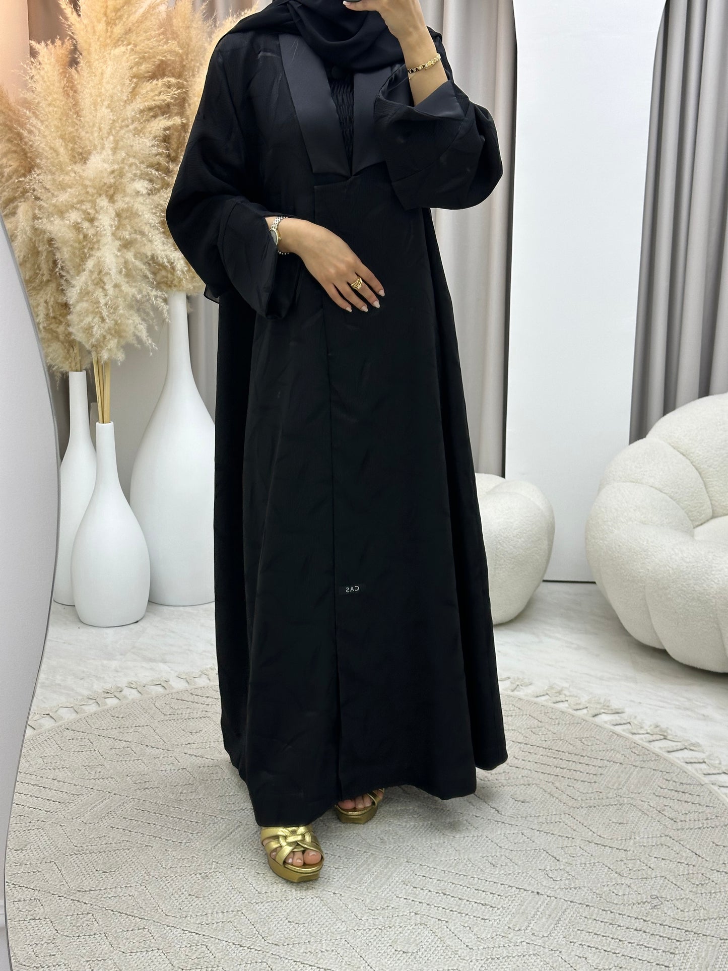 C 0488 Black Abaya