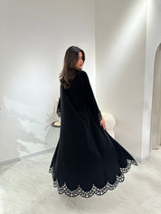 C 1008 Black Abaya