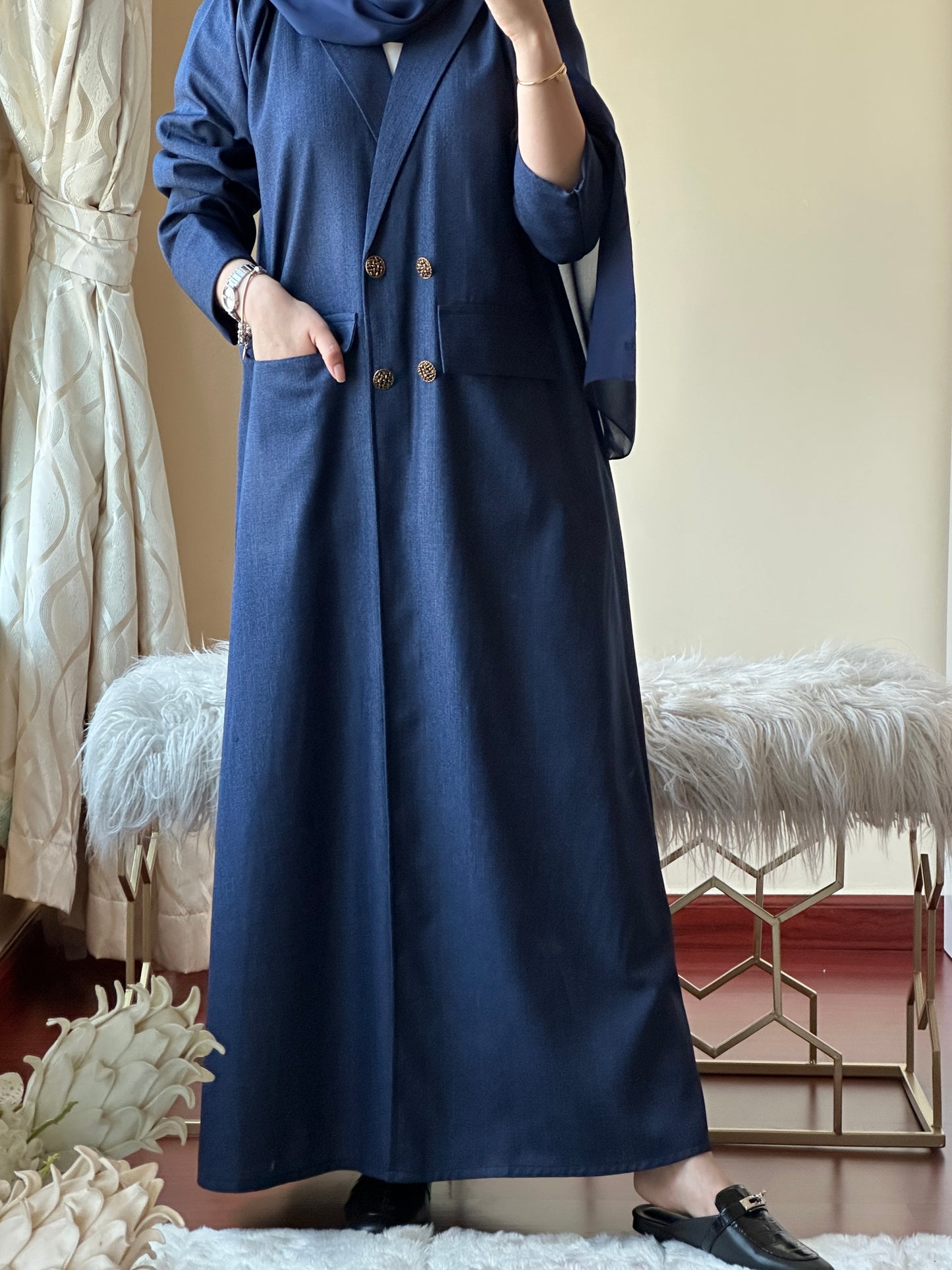 C-Blue-Linen-Coat-Abaya-Set-01