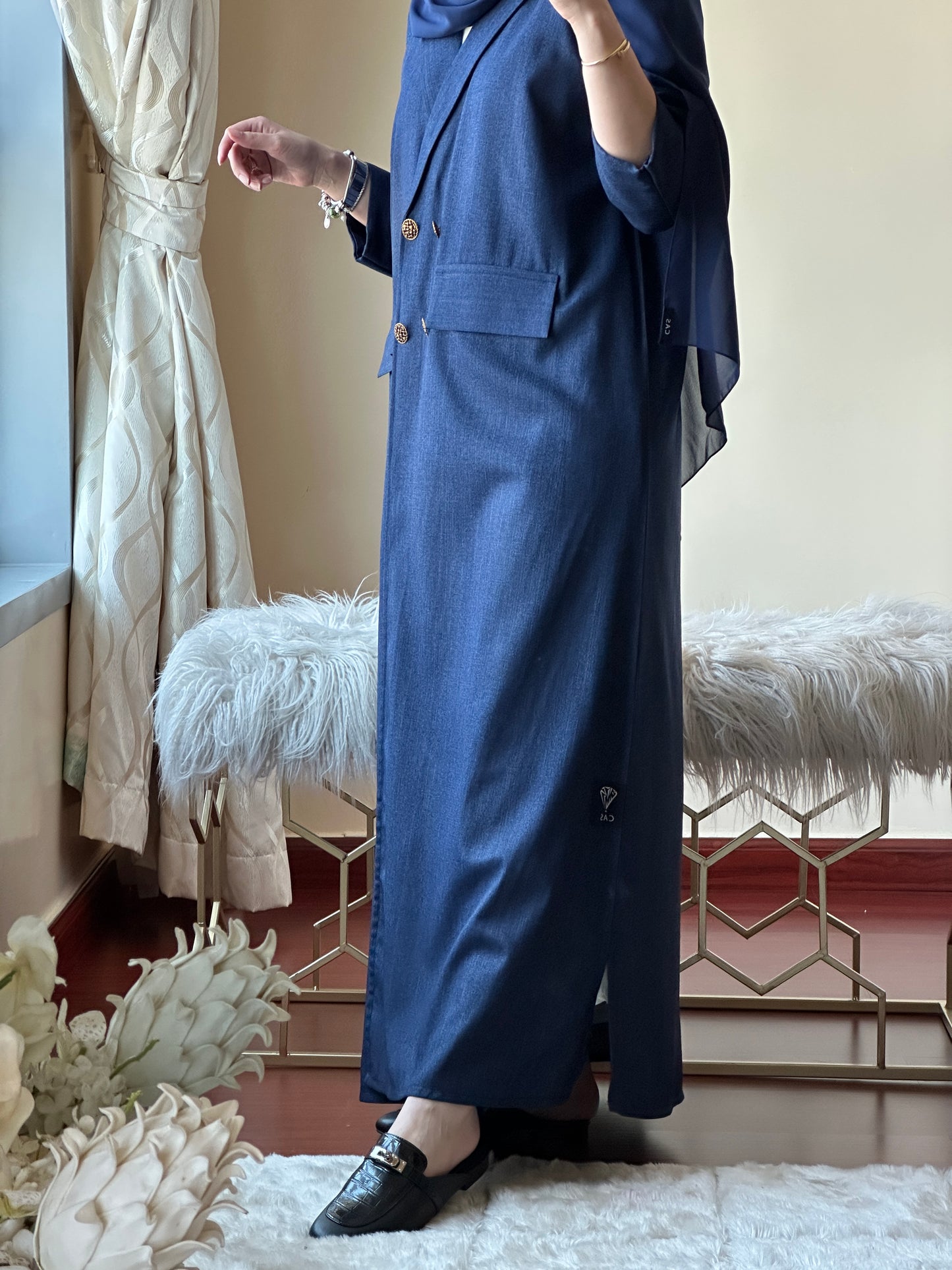 C-Blue-Linen-Coat-Abaya-Set-01