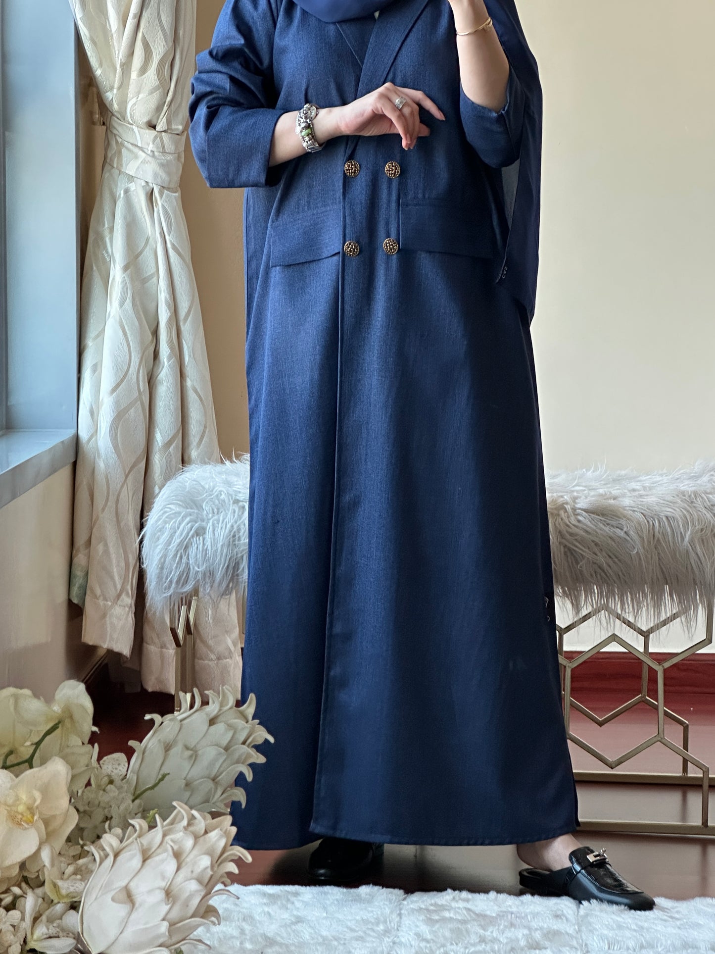 C-Blue-Linen-Coat-Abaya-Set-01