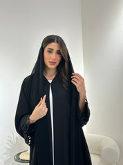 C 1008 Black Abaya