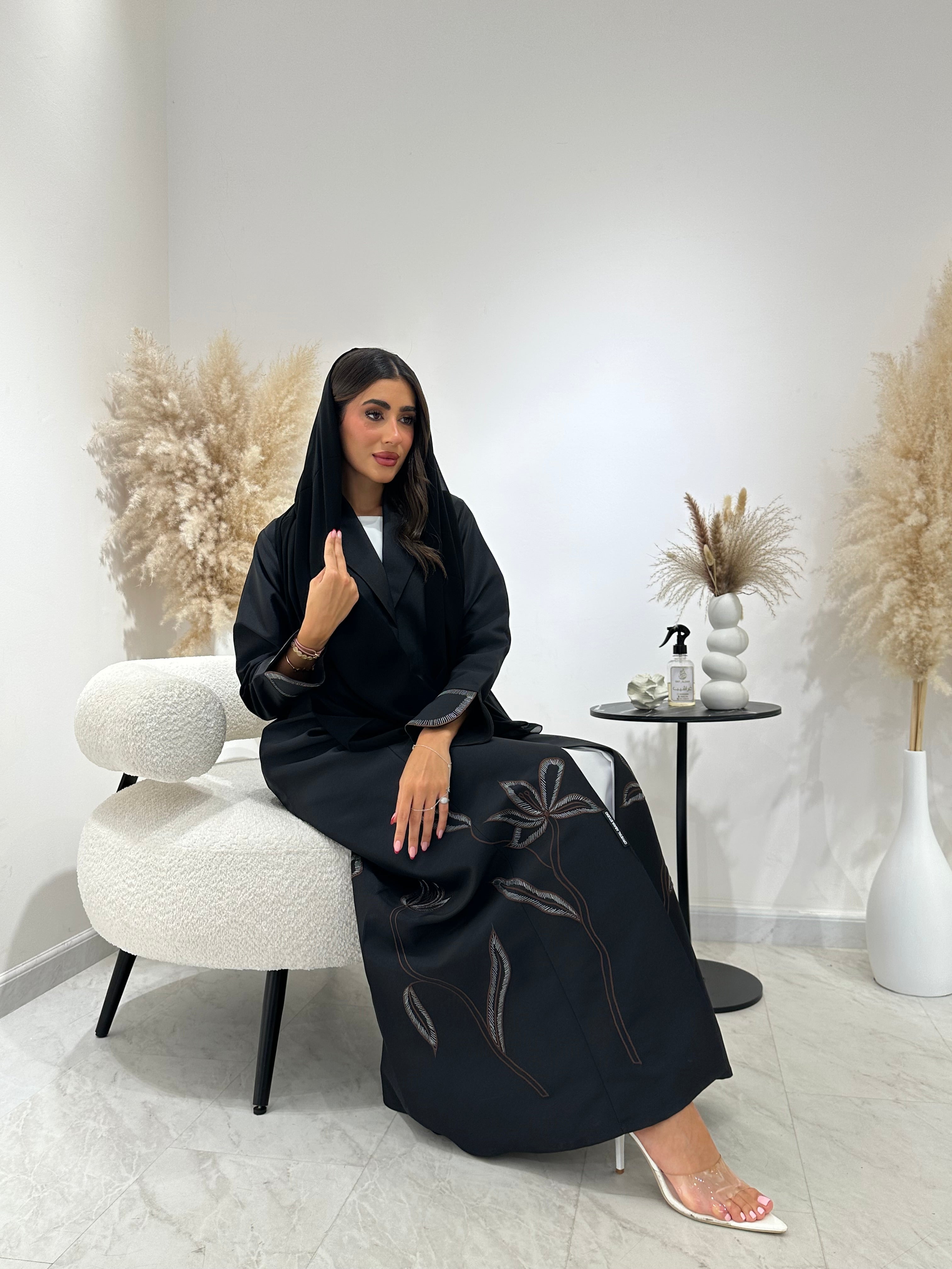 C 1273 Black Abaya