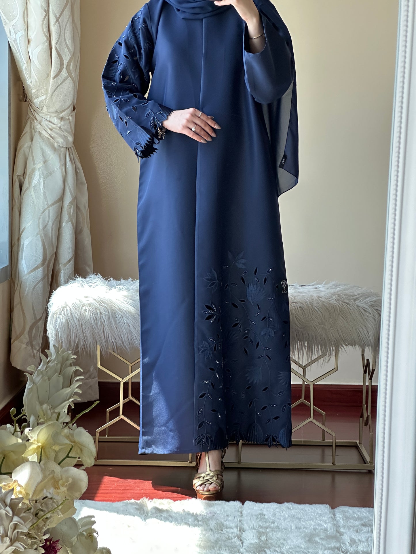 C RTW Blue Eid Abaya 32