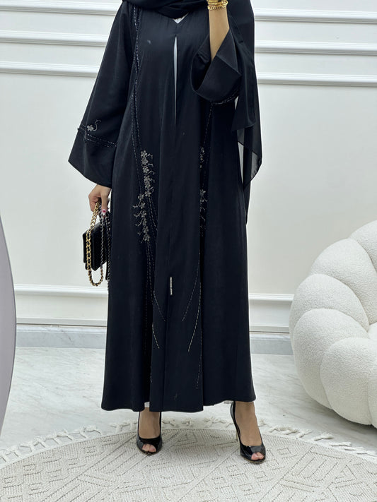 C Ramadan Black Eid Abaya 04