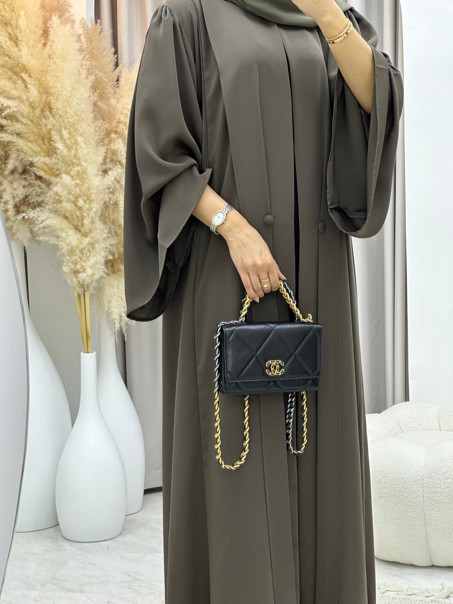 C 0280 Olive Nada Abaya