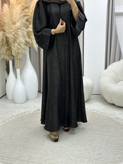 C RTW-U 0497 Gold Metallic Printed Abaya
