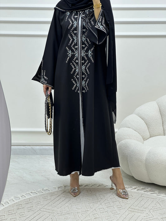 C Ramadan Black Eid Abaya 03