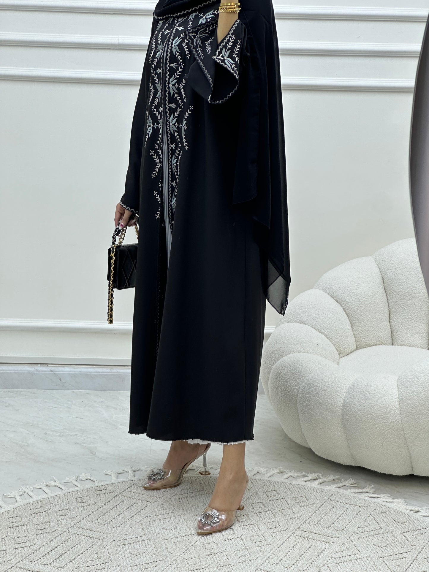 C Ramadan Black Eid Abaya 03