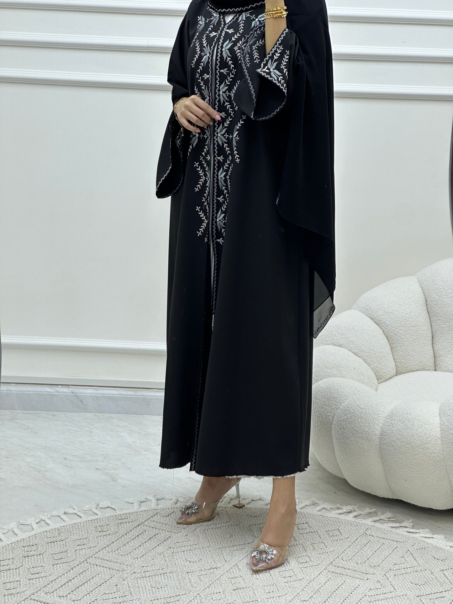 C Ramadan Black Eid Abaya 03