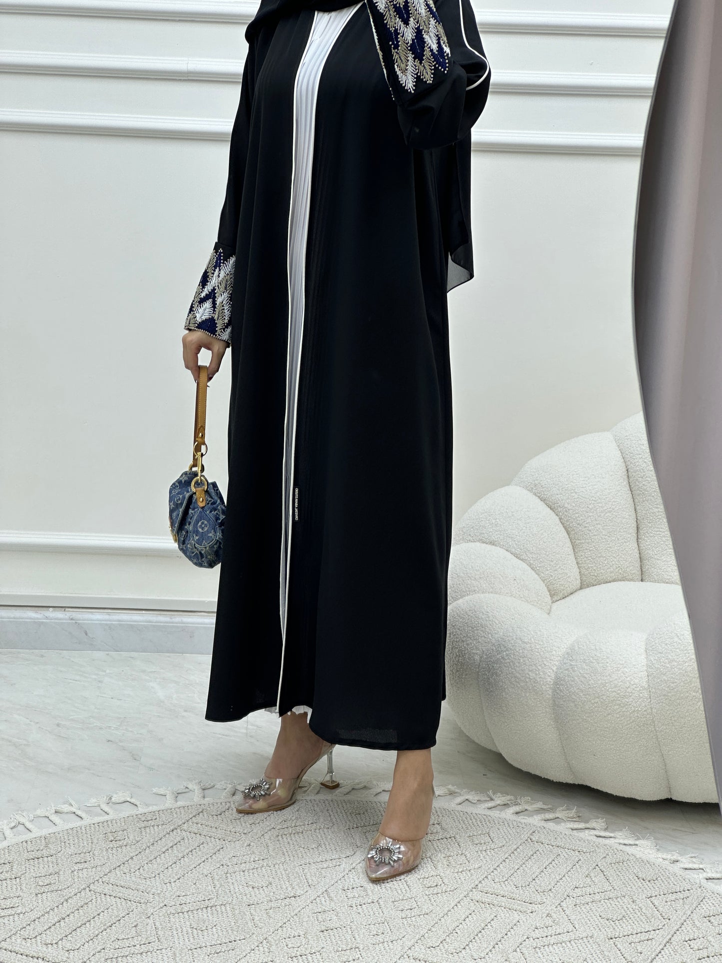 C Ramadan Black Eid Abaya 05