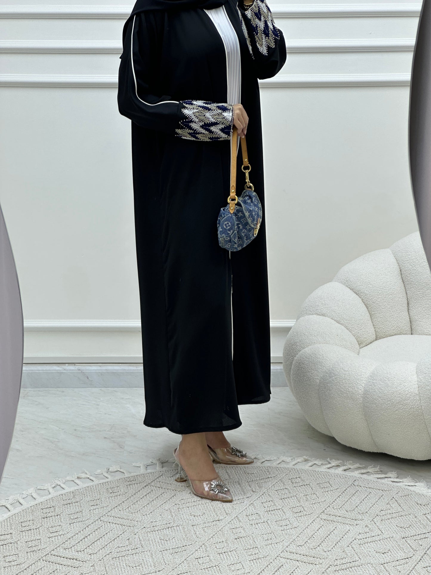 C RTW Ramadan Black Eid Abaya 05