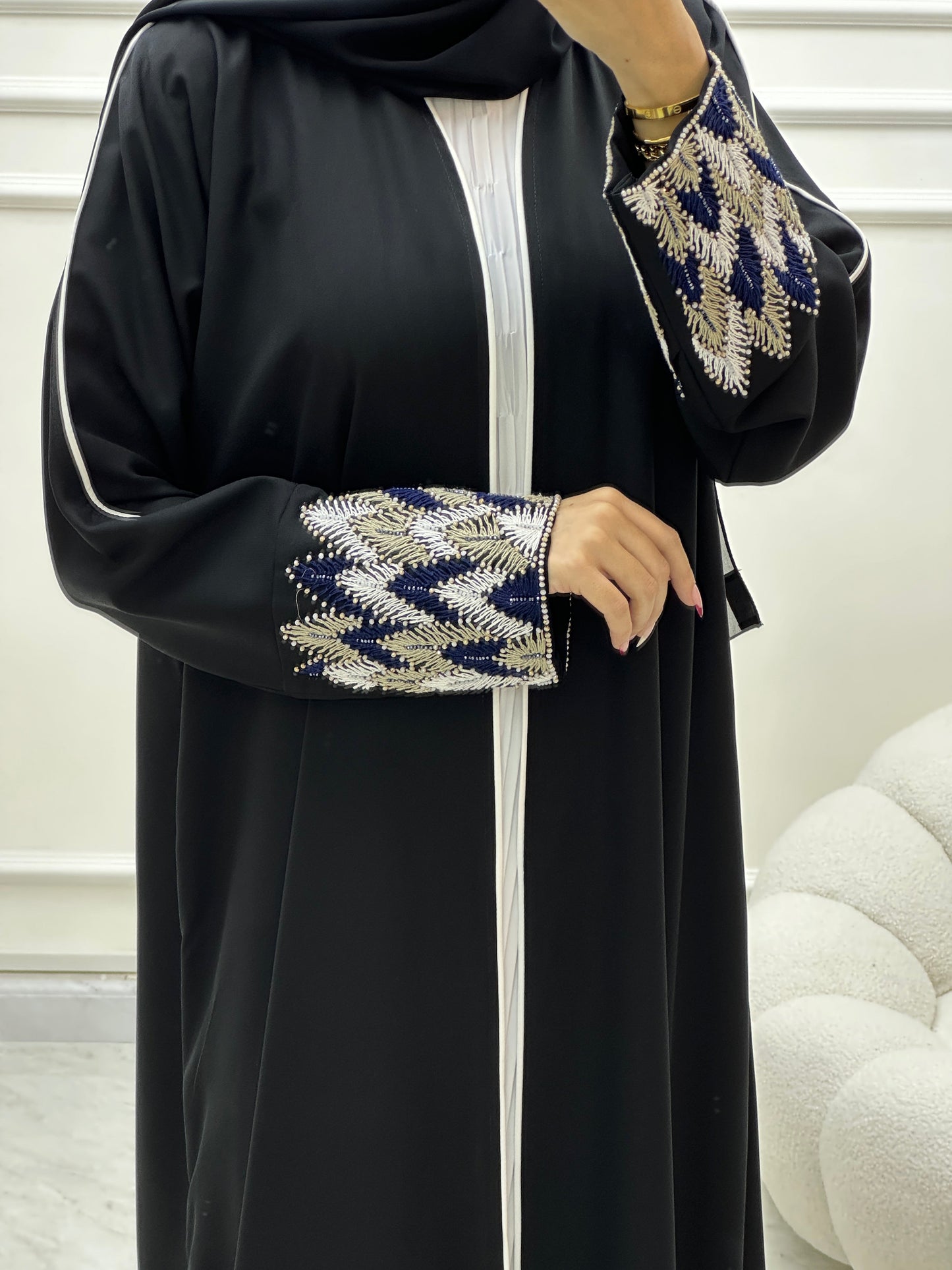 C RTW Ramadan Black Eid Abaya 05