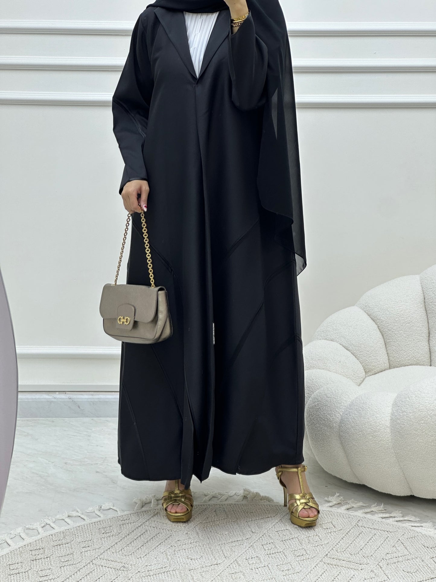 C Ramadan Black Eid Abaya 06