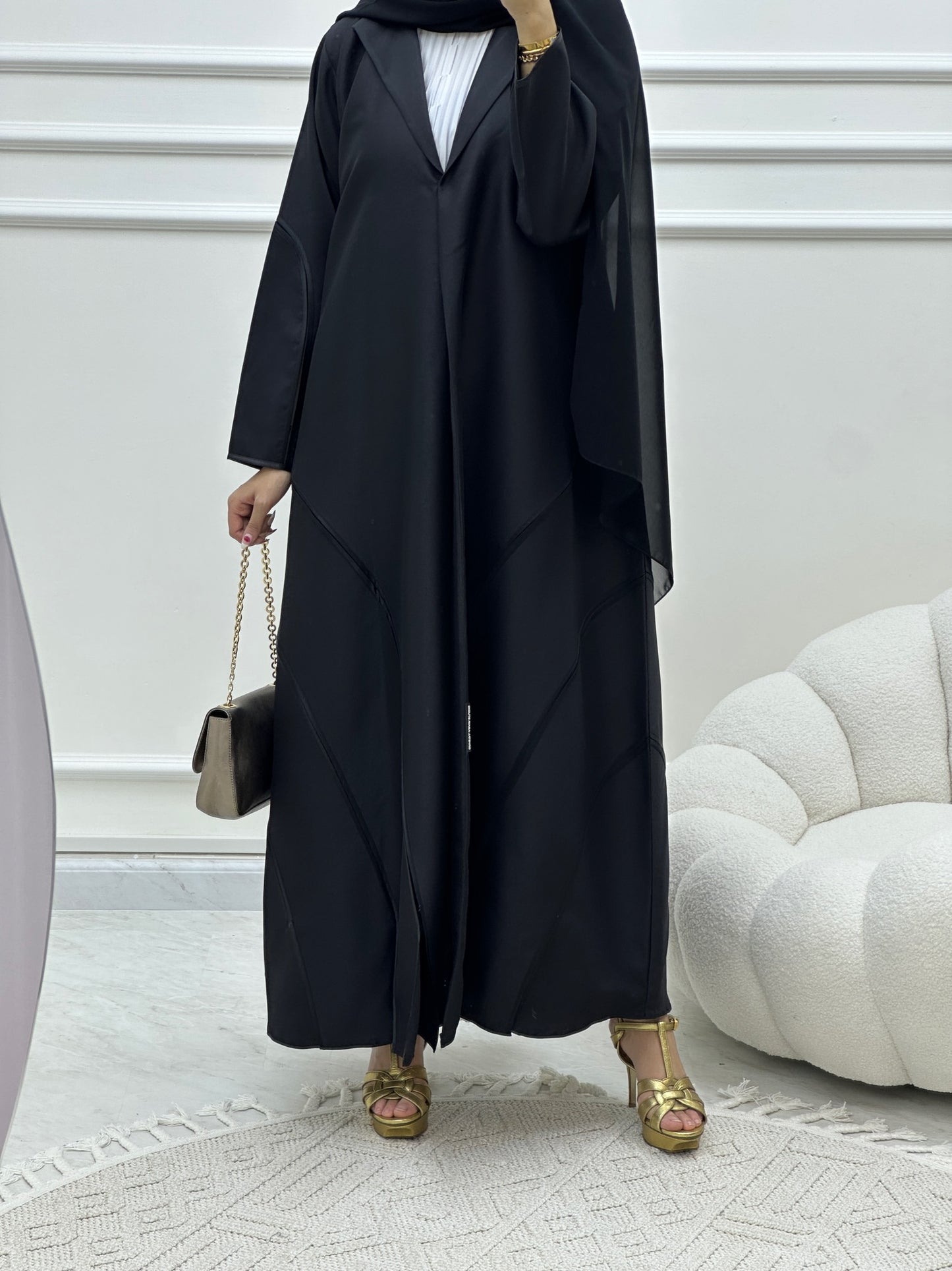 C Ramadan Black Eid Abaya 06