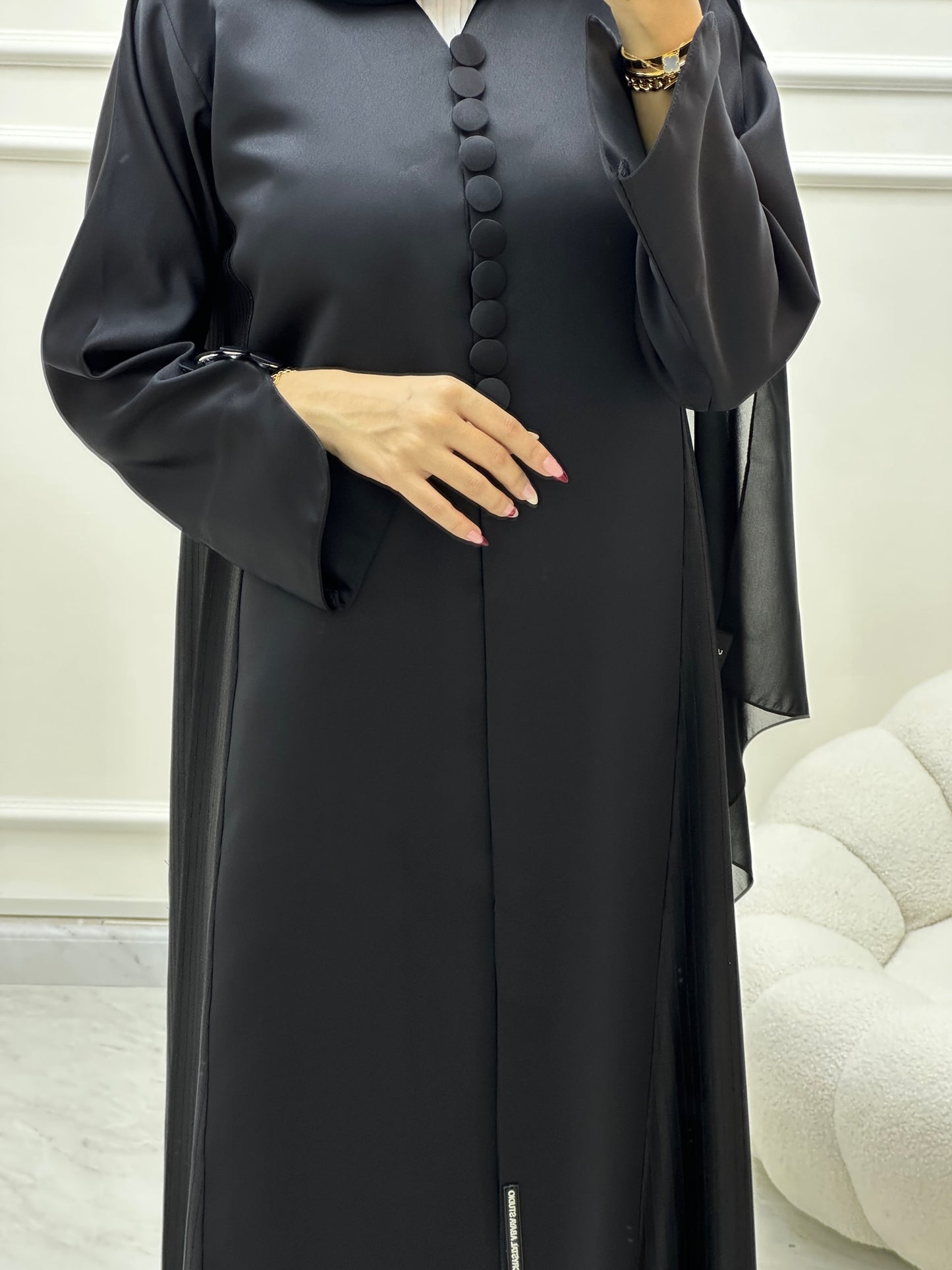 C Ramadan Black Eid Abaya 07