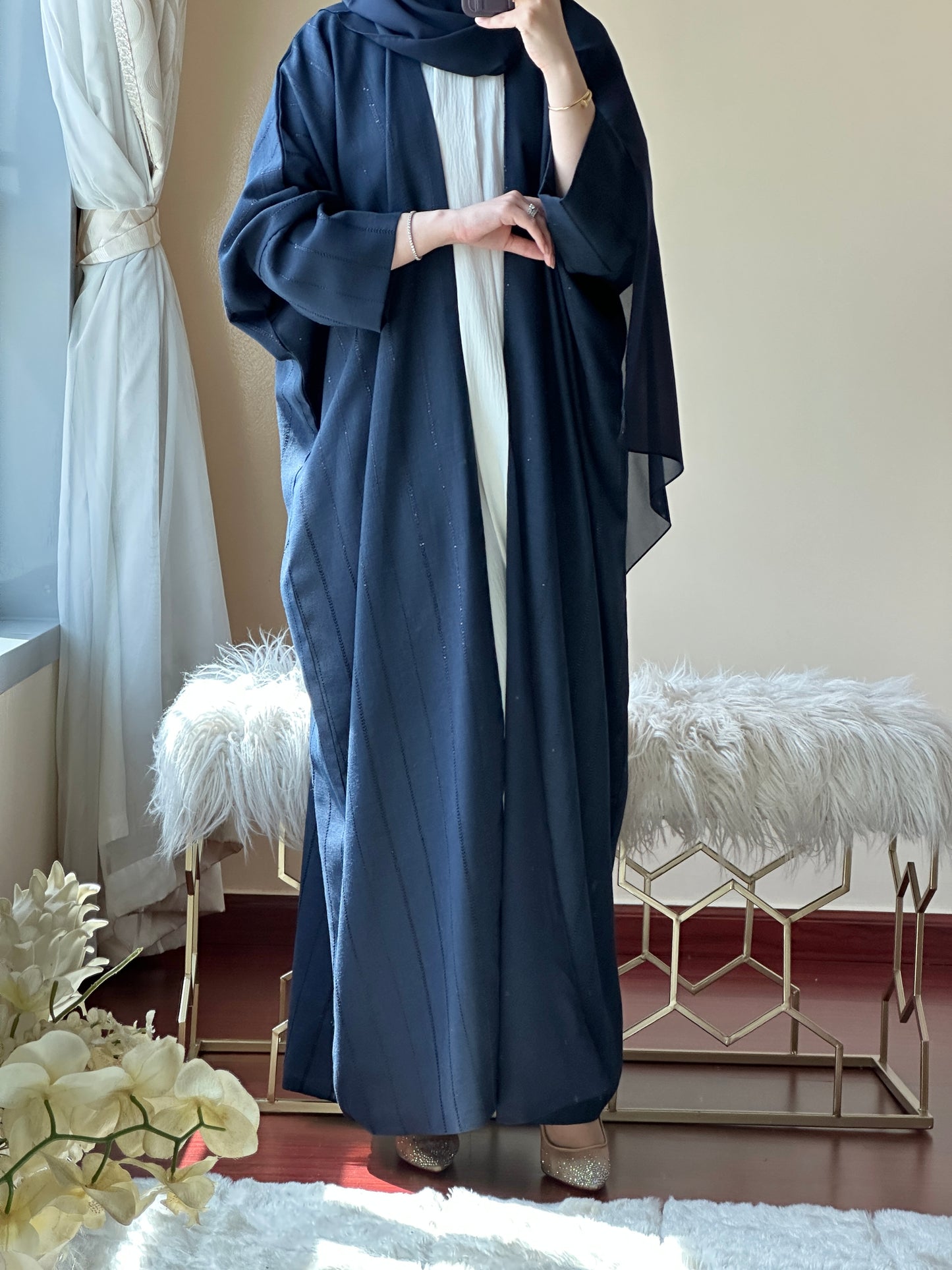 C-Navy-Blue-Summer-Linen-Bisht-Abaya-Set