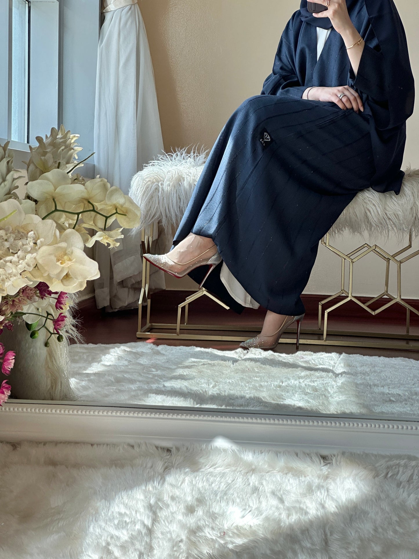 C-RTW-Navy-Blue-Summer-Linen-Bisht-Abaya-Set