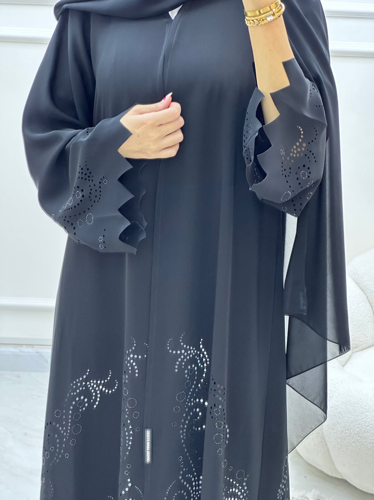 C Ramadan Black Eid Abaya 08